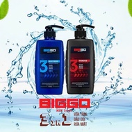 BIGGO 3IN1 shower gel, shampoo and facial cleanser 750ml imported from Malaysia