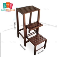 3V Fully Stainless Steel Step Chair / Stool / Folding Ladder