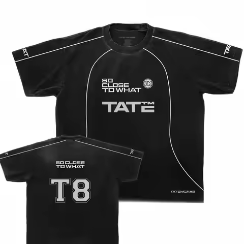 New 2025 Tate McRae - SC2W Football Jersey White men Short Sleeve 3Ds Kid Women Sports Training Quic