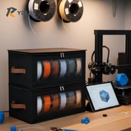 YOUIS  Printing Filament Storage Box, Visible Can Hold 6 Rolls of Filament Filament Storage Containe