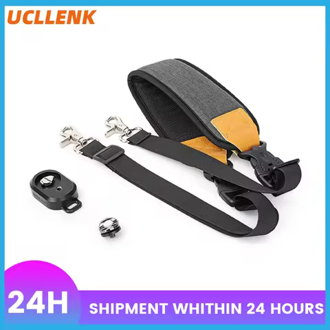 Sunnylife Shoulder Strap For DJI RS 3/RS 4/RS 4 Pro Decompression Neck Strap Lanyard Stabiliser Gimb
