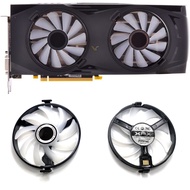 New XFX/XFX RX470 480 570 580 4G/8G Black Wolf Evolution Graphics Cooling Fan