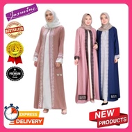 Promo Baju Gamis Wanita Syari Muslim Abaya Turki Bordir Zephy Modern
