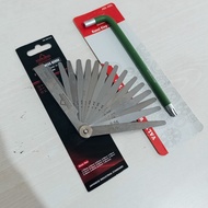 kunci Setel Klep L + Feeler Gauge 13 pcs / Fuller Kunci Stel Klep Motor