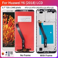 For Syy online New Huawei Y6 2018  LCD Touch Screen Digitizer Assembly For Huawei Y6 Prime 2018 LCD