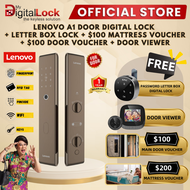 LENOVO A1 DIGITAL LOCK + DOOR VIEWER  + LETTER BOX LOCK  + $200 MATTRESS VOUCHER + $100 DOOR VOUCHER