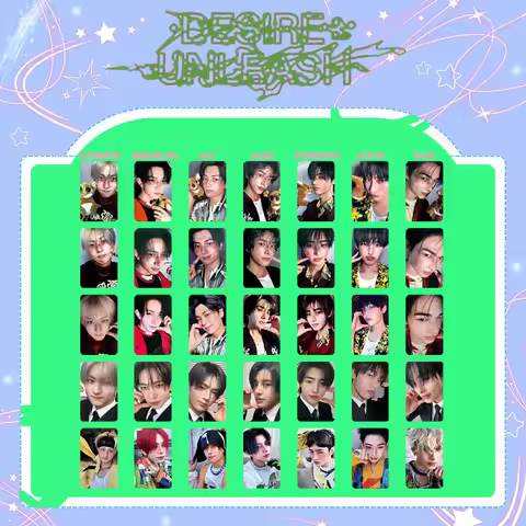 5Pcs/Set Kpop JAY JAKE NI-KI WVS K4 OUTSIDE Ver Selfie Cards DESIRE: UNLEASH Album Sunoo Sunghoon HE