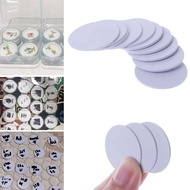 ❀ CRE ❀ 10PCS Ntag215 NFC Tags Phone Available Adhesive Labels RFID Tag 25mm