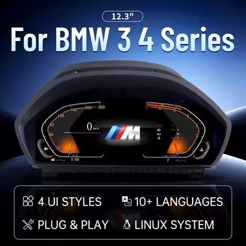 12.3 Lcd digital Instrument Panel Cluster For BMW 3 4 Series F30 F31 F34 F32 F33 F36 Virtuele Cockpi