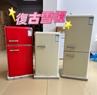 💝💝[平放！]復古迷你雪櫃  #100%new#單門# Refrigerator#雙門#小型雪櫃#復古雪櫃#冷藏#冷凍#迷你雪櫃 #家用雪櫃#裝飾雪櫃#高顏值雪櫃#網紅同款雪櫃#   現貨