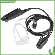 ✿ keepdreaming ✿  Practical Air Acoustic Tube Earpiece Multifunctional Earphone Walkie Talkie Headse