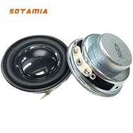 SOTAMIA 2Pcs 40MM Mini Audio Speaker 4 Ohm 8 Ohm 5W Full Frequency Loudspeaker Dual Magnetic Home Theater For Bluetooth Speaker
