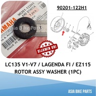 Yamaha Original LC135 V1 V2 V3 V4 V5 V6 V7 / Lagenda FI / EZ115 Rotor Assy Washer Magnet - 90201-122