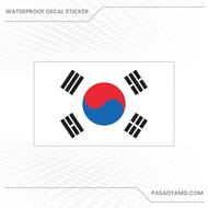 South Korea Flag Decal Sticker for Cars Motorcycles Laptops Skateboards