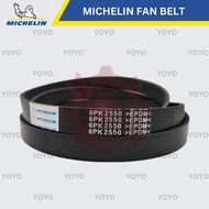 Hyundai Sonata YF 2.0/2.4, i45 EC41 & Kia Optima K5 TF 2.0/ 2.4 MICHELIN Fan Belt (6PK2550)