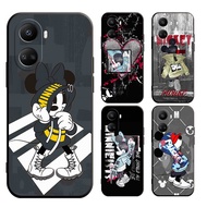 casing for huawei Y6 Y7 Y6S PRO Y7A Y6P Y9S Y9 Prime 2018 2019 Mickey impact Matte Case Soft Cover