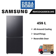 (FOC SHIPPING WITHIN KL) SAMSUNG RB45DG600EB1ME  458L 2 DOORS REFRIGERATOR BOTTOM MOUNT FREEZER