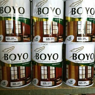 POLITUR VERNIS KAYU BOYO SOLVENT 1 KG / PLISTUR KAYU PERNIS KUSEN-Hosebuild