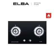 ELBA 2 / 3 Burners Glass Stove EGH-K8842G(BK) / EGH-K8843G(BK) - Full Black Tempered Glass (5.0kW)