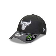 New Era หมวกรุ่น Chicago Bulls Repreve® 2-Tone Graphite Visor Black 9Forty Cap