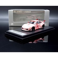 [MASH] Ready Stock Special Offer StreetWeapon 1/64 Porsche RWB 993 Pink HOOTERS GT Tail