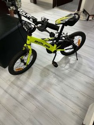 Solar BMX Kids Bicycle - Neon Yellow