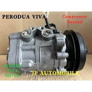 Recond PERODUA VIVA Aircond Compressor SANDEN VIVA