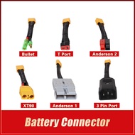[YF] Ebike Connector Battery Adaptor Male Female Battery Cable Electric Bike Scooters
