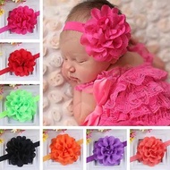 OwlyBaby - Bando Bunga Bayi Bahan Kain Lembut / Bando Bayi Perempuan