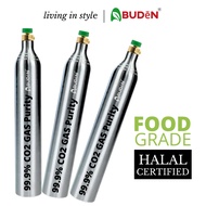 ABUDEN CO2 Gas Cylinder 0.6L Tank 425g 40 litre Sparkling Water Machine CO2 Carbonating Gas Soda Mak