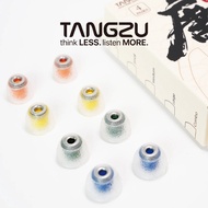Tangzu Tang Sancai Noble Silicone Stainless Steel Eartips For In Ear Monitor Earphone IEM Eartips
