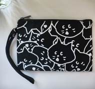 日本品牌NYA貓咪圖案手拿包