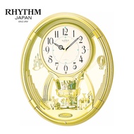[Trả góp 0%] Đồng hồ treo tường Nhật Bản Rhythm Magic Motion 4MH736WD18 - Kt 34.5 x 41.0 x 8.7cm