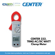 CENTER 232 TRMS AC/DC WATT CLAMP METER
