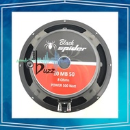 Speaker 10 Inch Black Spider 10 Mb 50 Full Range Mid Low Blackspider