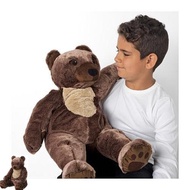 IKEA VANDRING BJORN large teddy bear brown 26 Inch