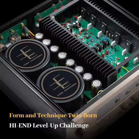 CHUBAN P1000 Reference Accuphase Class AB Integrated Amplifier with XLR/RCA Treb/Bass Adjustment and