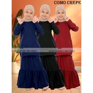 RAYA 2025 BAJU KURUNG BUDAK MUSLIMAH BAJU DRESS Wanita