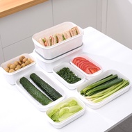 Terbatas Graduated Storage Box Food Storage Container Fruit Box With Lid Refrigerator Freezer Organizer Meat Food Storage Box Microwaveable Stackable Container Bekas Peti Sejuk