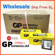 GP Battery AA 1000pcs Original GP Batteri Supercell AA in Carton