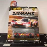 Hot wheels premium ferrari 499p circuit legends 2025