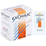 Cốm pha hỗn dịch uống Exomuc 200mg trị rối loạn chất tiết phế quản