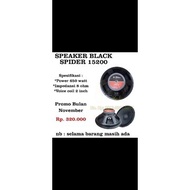 SPEAKER BLACK SPIDER 15inch 15200 Spiker black spider BS 15200