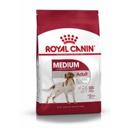 (พร้อมส่ง) อาหารสุนัข Royal Canin สุนัขโต สูตร Medium Adult เม็ดกลาง ขนาด 10 กิโลกรัม