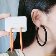 Autumnan1 Exaggerated Circle Dangle Earrings Circle Earrings Vintage Dangle Earrings Fashion Stateme