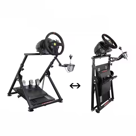 X Folding Racing Simulator Game Steering Wheel Stand MOZA