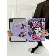 Kuromi, Magic, 360 Degree Rotating, with Pen Slot, Tablet Protective Case, Suitable for Samsung Tabl