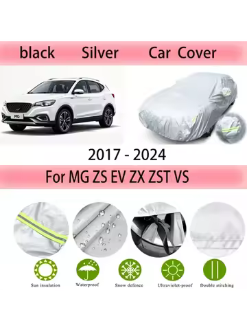 For MG ZS EV ZX ZST VS 2017-2024 Outdoor Protection Full Car Covers Snow Cover Sunshade Waterproof D