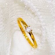 CINCIN CAMELIA RING 916 GOLD/CINCIN MODEN/BRACELETS/SUN FLOWER/JEWELLERY/EMAS TULIN 916