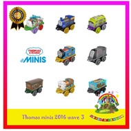 Thomas Minis Rare Item Langka Kemasan terbuka 2016 wave 3